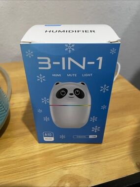 Mini Panda Humidifier NIB White
